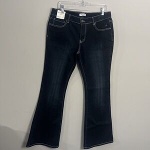 Love SoHo Jeans Denim Boot Cut Low Rise Size 15